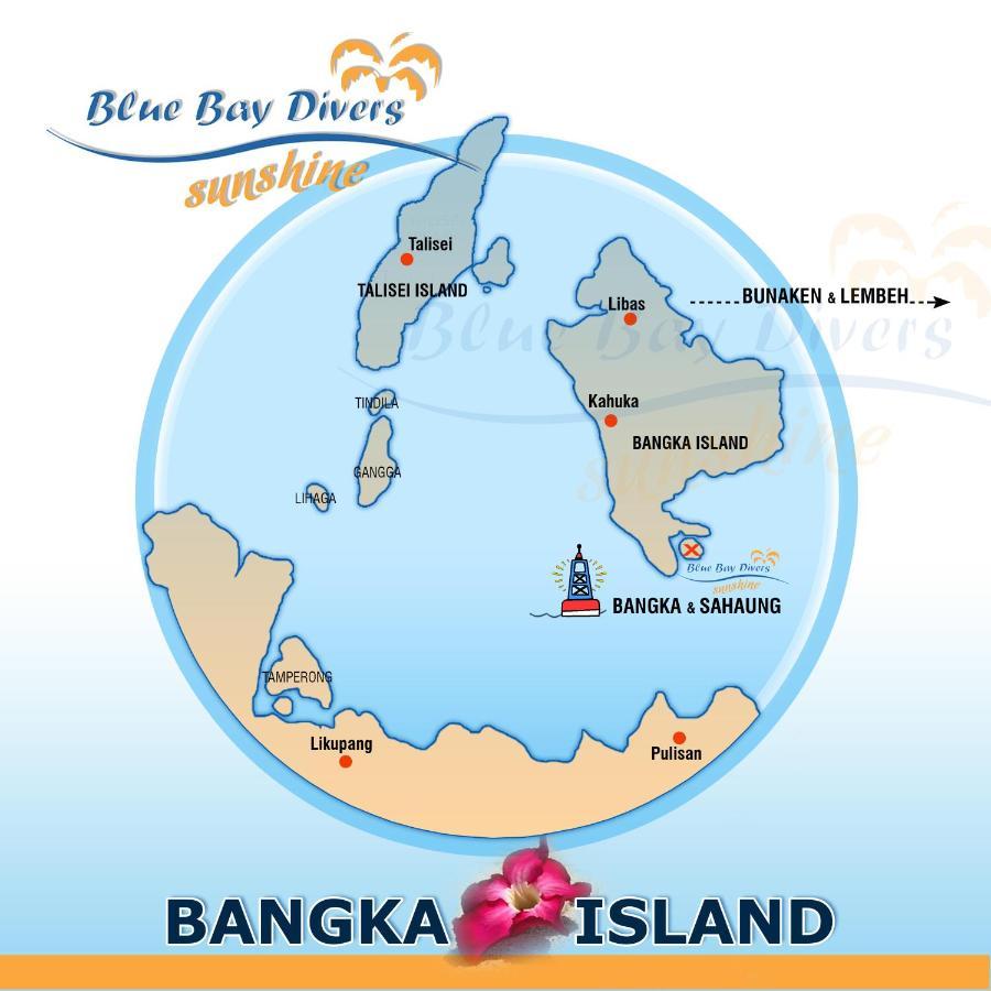 Blue Bay Divers Likupang Exterior foto